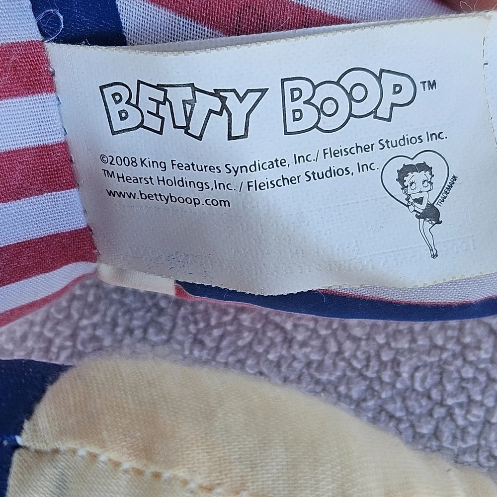 Kellytoy Betty Boop USA Baseball Soft Fabric Doll 18